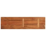 vidaXL Dessus de table 110x30x2 5cm rectangulaire bois massif d'acacia