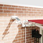 vidaXL Auvent Rétractable Rouge 400 × 300 cm Polyester et métal