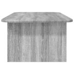 vidaXL Table basse Gris Sonoma 93 x 53 x 33 cm Bois d'ingénierie
