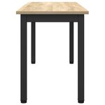 vidaXL banc Sonoma 110 x 35 x 45 cm Bois d'ingénierie