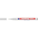 Marqueur Peinture 751 Blanc Pointe Ronde 1-2 mm EDDING