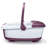 Beurer bain de pied fb 21 60 w blanc et violet