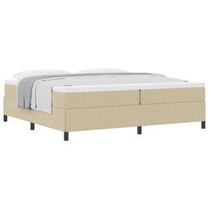 vidaXL Lit à lattes Vert gris 200 x 200 cm Tissu en velours côtelé