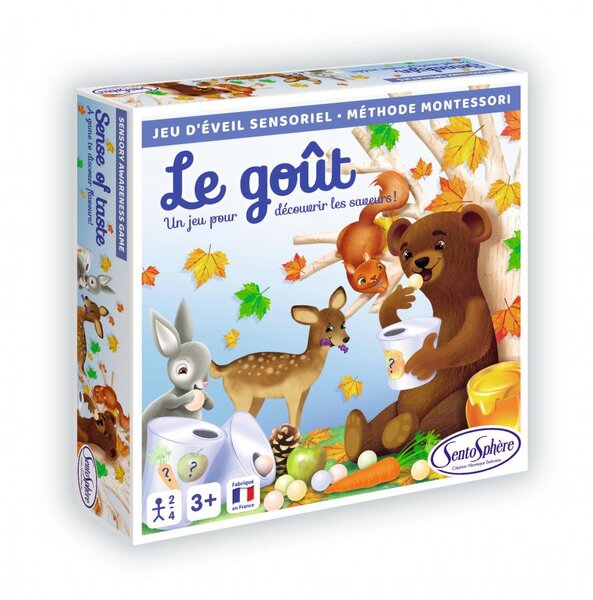 Jeu sensoriel - le goût