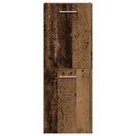 vidaXL Ensemble de meubles salle de bain 3 Pièces bois d'ingénierie