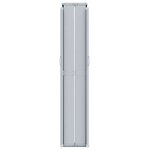 vidaXL Auvent latéral rétractable Crème 220x1000 cm