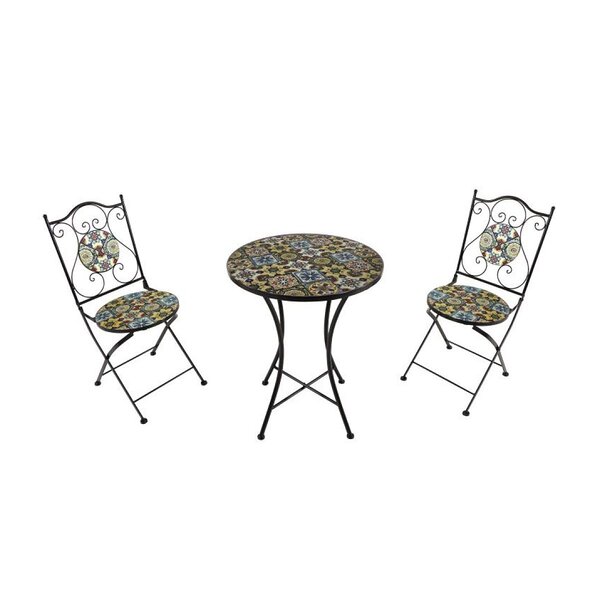 Chaise Bistrot Mosaïque Yellow Breeze Amélie