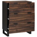 vidaXL Buffet - 60x33.5x75 cm  en bois de mangue massif