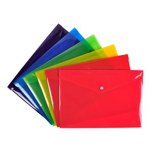 Pochette Pression Iderama En Polypropylène - Couleurs Assorties - Exacompta