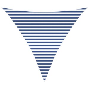 vidaXL Voile d'ombre Bleu et Blanc 3 6 x 3 6 x 3 6 m