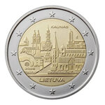 2 euros commémorative Lituanie 2026 - La ville de Kaunas.