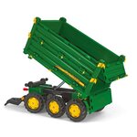 Rolly Toys 125043 - RollyMulti Trailer John Deere - Remorque pour tracteurs à pédales.