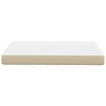 vidaXL Matelas de Lit avec matelas Vert 120 x 200 cm tissu