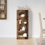 vidaXL Buffet Bois ancien 40 x 35 x 100 5 cm Bois d'ingénierie