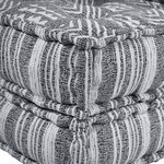 vidaXL Pouf Modulaire gris - 70x70x36 cm en tissu