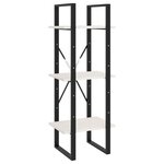 vidaXL Bibliothèque à 5 niveaux Blanc 40x30x175 cm Bois de pin