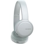 Sony casque bluetooth sans fil - autonomie 35h - blanc