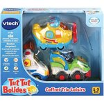 Vtech - tut tut bolides - coffret trio loisirs (avion + formule 1 + bus)