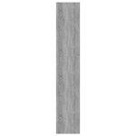 vidaXL Bibliothèque/séparateur de pièce gris béton bois d'ingénierie