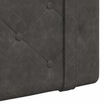vidaXL Tête de lit suspendue PU antique