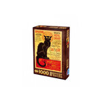 Puzzle Poster vintage du Chat Noir 1000 pieces