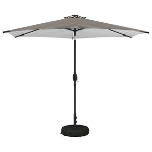 vidaXL Parasol de jardin avec lampes LED 300 x 300 cm Polyester