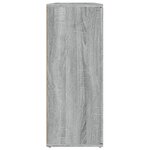 vidaXL Buffet Sonoma gris 91x29 5x75 cm Bois d'ingénierie