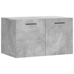 vidaXL Armoire murale Gris béton 60x36 5x35 cm Bois d'ingénierie