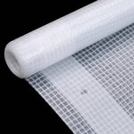 vidaXL Bâches Leno 2 Pièces 260 g/m² 3x2 m Blanc