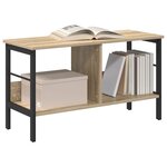 vidaXL Étagère Chêne Sonoma 82 x 32 x 47 cm Bois d'ingénierie