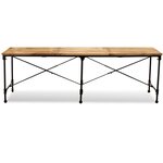 vidaXL Table à manger Bois de manguier massif 240 cm