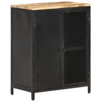 vidaXL Buffet 60x35x78 cm Bois de manguier massif brut
