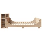 vidaXL Cadre de lit sans matelas 180x200 cm bois massif de pin