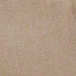 vidaXL Rideaux occultants aspect lin et crochets 2 Pièces Beige 140x245cm