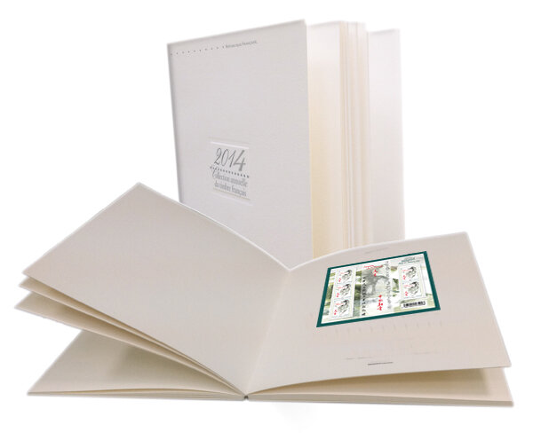 Collection annuelle du timbre français 2014