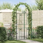 vidaXL Arche de jardin Uni Vert 115 x 37 x 226 cm