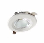 Spot led rond encastrable cob 7w 80° - blanc froid 6000k - 8000k - silamp