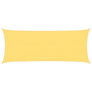 vidaXL Voile d'ombrage 160 g/m² Beige 2x4 5 m PEHD