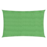 vidaXL Voile d'ombrage 160 g/m² Vert clair 5x8 m PEHD