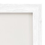 vidaXL Cadre photo dépliable en deux Blanc 2x(13x18 cm)