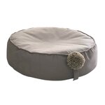 Petit pouf enfant beige
