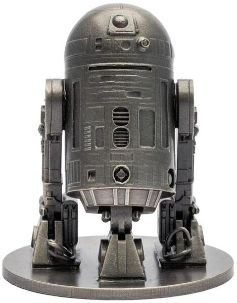 Pièce de monnaie en Argent g 150 Millésime 2024 3D Miniature R2 D2