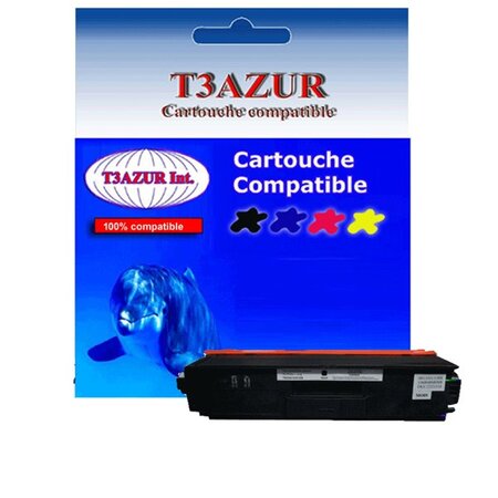 Toner compatible avec Brother TN325 TN326 TN329 pour Brother HL4570CDW, HL4570CDWT Noire - 4 000 pages - T3AZUR