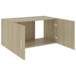 vidaXL Armoire murale Chêne sonoma 80x39x40 cm Bois d'ingénierie