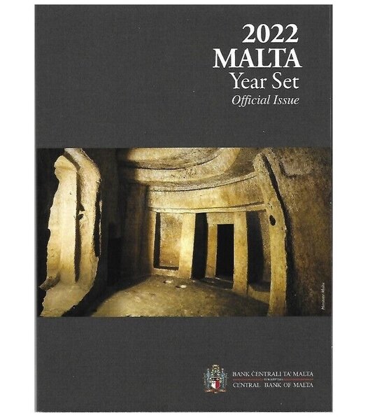 Coffret série euro bu malte 2022 (hypogée de ħal saflieni)