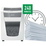 Leitz déchiqueteuse de papier microcut iq office pro p5