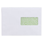 Enveloppe papier, format c5, 229 x 162 mm, avec fenêtre, 80 g/m² fermeture gommée, blanc (paquet 1000 unités)