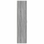 vidaXL Buffet haut sonoma gris 45x42 5x185 cm bois d'ingénierie