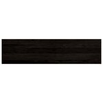 vidaXL Marches d'escalier 16 Pièces marron foncé 100x25x2 cm chêne massif