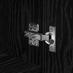 vidaXL Haut de meuble en chêne noir 45x42.5x185 cm Bois d'ingénierie